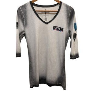 Gypsy Soule Women’s 3/4 Sleeve V-Neck T-Shirt